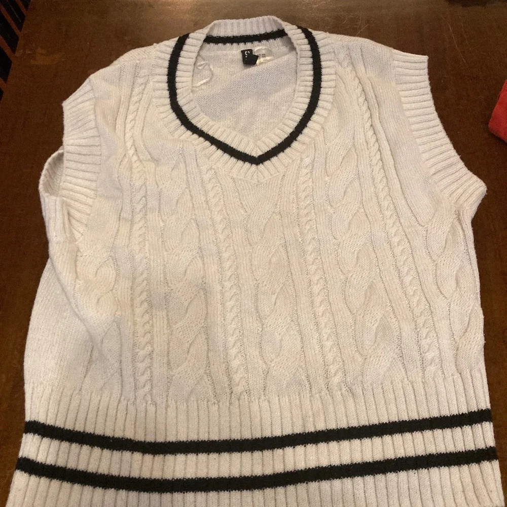 Oversized sweater vest - Picture 1 of 1